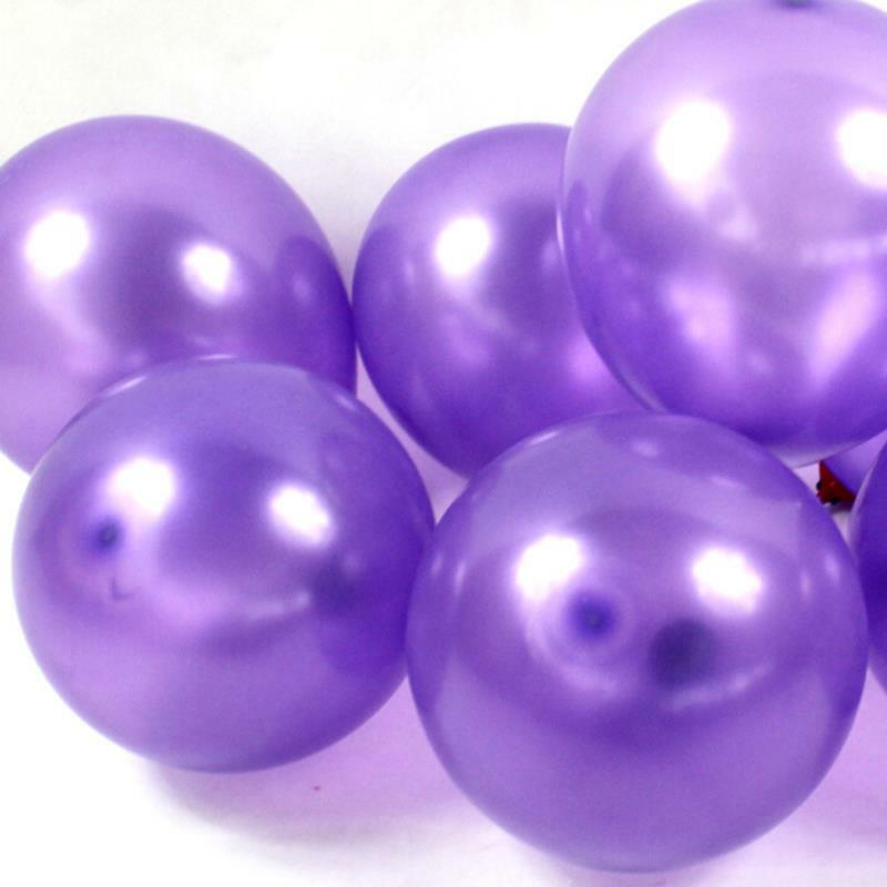 Nowy 100 sztuk/partia 10inch 1.2 g/sztuk lateksowe balony helem pogrubienie perła impreza okolicznościowa ślub urodzinowy balon dekoracyjny