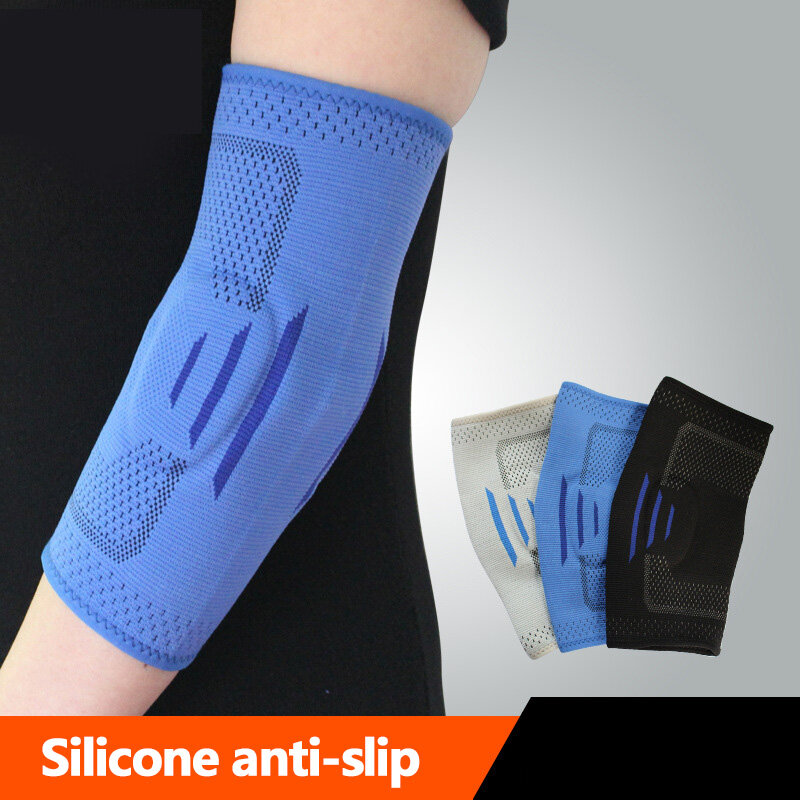 Elleboog Ondersteuning Gym Sport Elleboog Protector Pad Arm Mouw Guard Gym Veiligheid Siliconen