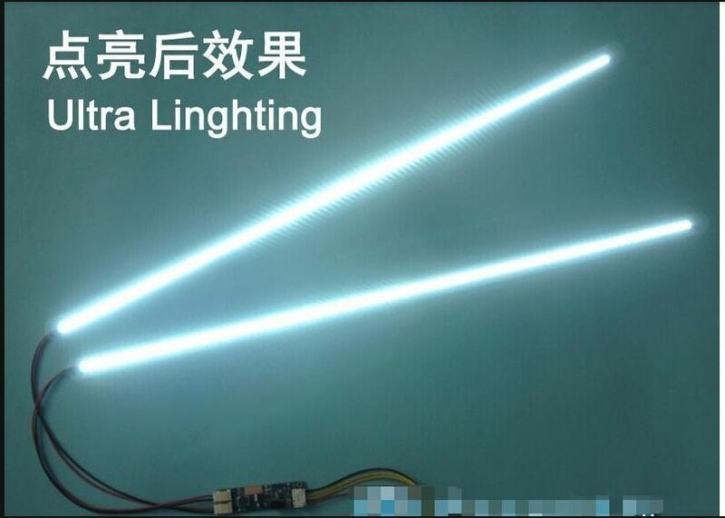 Kit de bande de rétroéclairage LED à luminosité réglable, mise à jour de votre moniteur de panneau d'écran large LCD 22 "ccfl vers LED Baklight, 490mm, 1PC