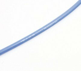 Cable de silicona 18AWG de 1 metro, Cable de Gel de sílice, Cable de silicona (150/0, 08, OD: 2,3), Color azul