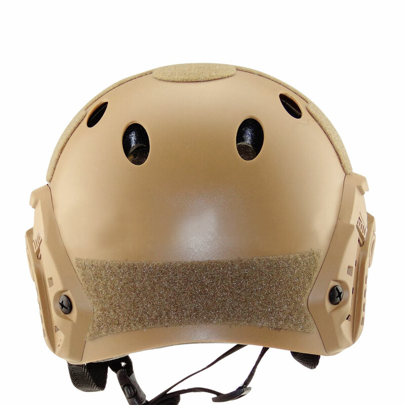 Casco táctico de Protección Militar, Protector de cabeza de Paintball, máscara facial, Airsoft al aire libre, rápido, con gafas, 1 ud.