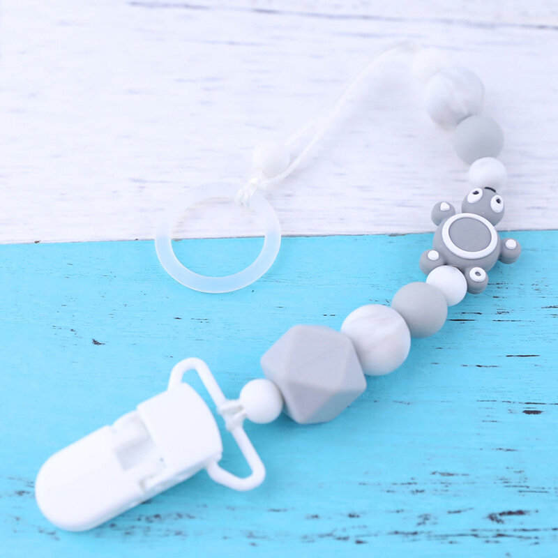 5pcs Rubber Circle 22mm Soother Clip Silicone Ring Baby Accessories Dummy Pacifier Holder Clip Adapter for MAM Ring Baby Teether