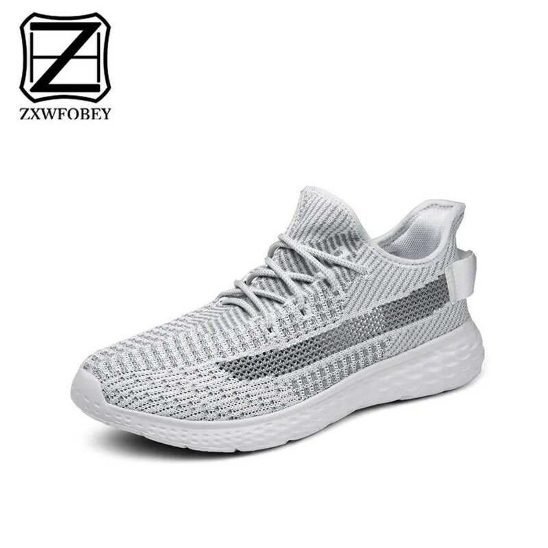 ZXWFOBEY-أحذية رياضية مريحة في الهواء الطلق للرجال ، أحذية رياضية للشاطئ والجري ، شبكة مسامية وخفيفة الوزن