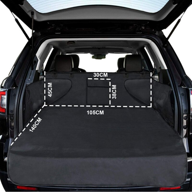 Pet carriers Car Seat Cover Dog Cat Car Back Seat Waterproof Scratch-proof Nonslip Durable Soft Mat Hammock Cushion Protector
