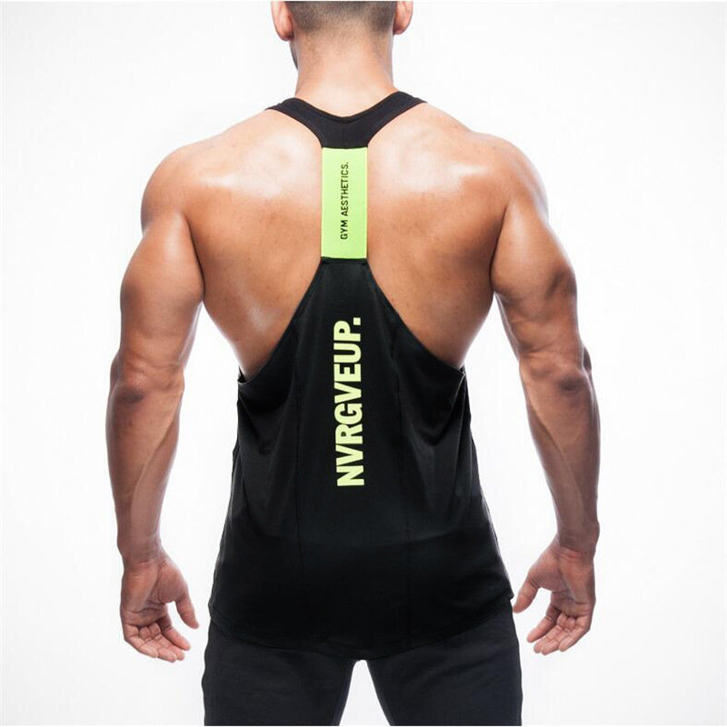 2017 summer brand clothing  Mens Tank Tops Stringer Bodybuilding Fitness absorb sweat breathe freely Men Tanks Clothes Singlets.