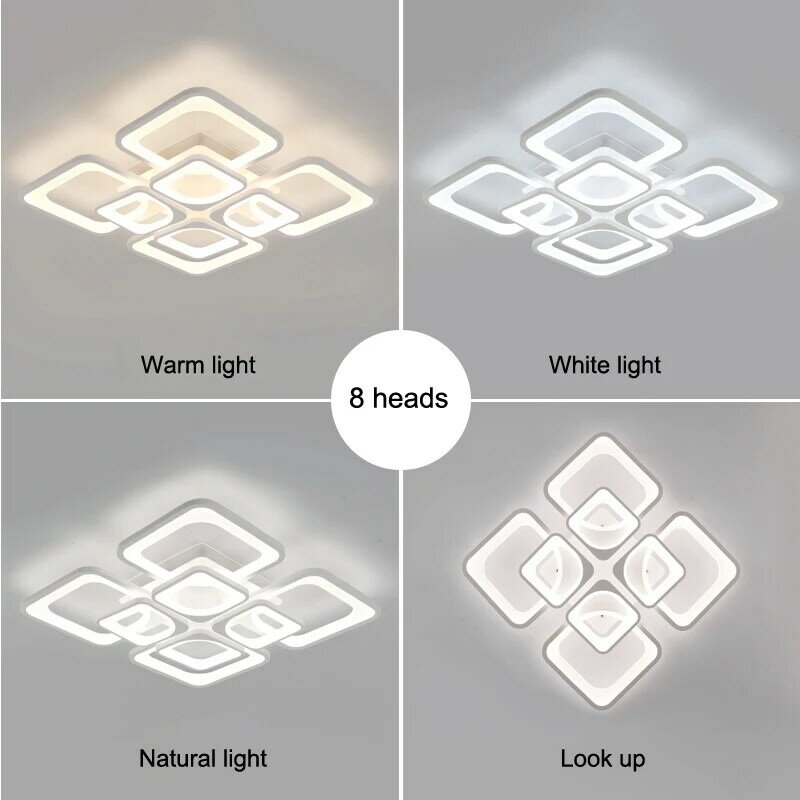 Nouveau led lustre pour salon chambre kitchern maison lustre plafond moderne à LEDs lustre lampe éclairage lustre