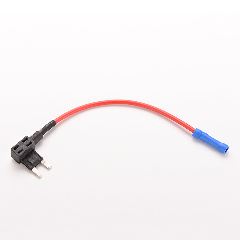 Mini Auto Zekering Adapter Tap Dual Circuit Adapter Houder Voor Auto Vrachtwagen 1 Pc