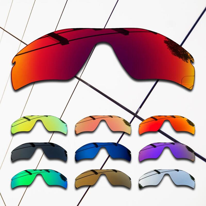Großhandel EOS Polarisierte Ersatz Linsen für Oakley RadarLock Pfad Sonnenbrille-Sorten Farben