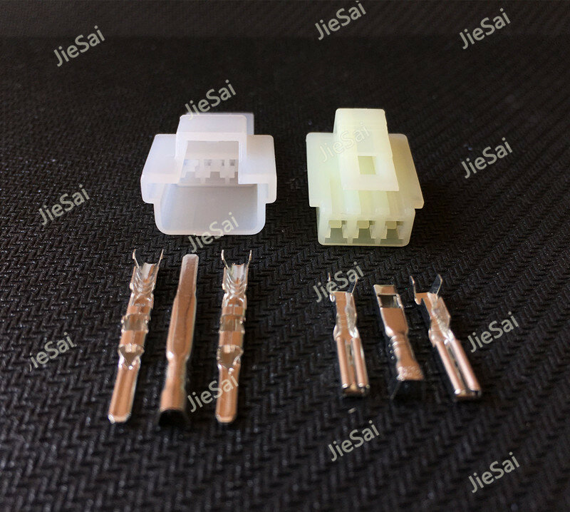 Sumitomo-conector de cable automático, conector eléctrico con Terminal hembra y macho, 3 pines, 6090-1131, 6090-1136