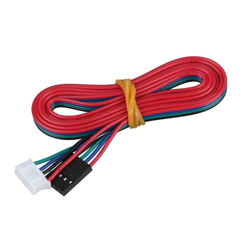 3DSWAY-Câble de connecteur de moteur pas à pas DuPont 2.54, 4 broches à 6 broches, fil de moteur pas à pas Nema17, pièces d'imprimante 3D, 1m, 2m, lot de 4 pièces