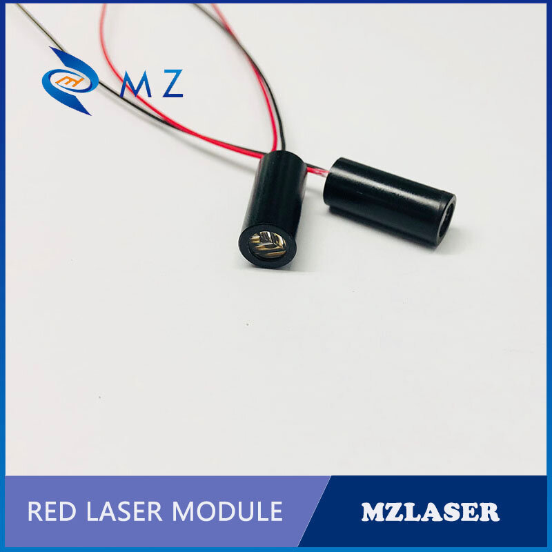Krzyż liniowy moduł laserowy 635nm10mw czerwony krzyż rozbieżne kąt 110 stopni napędu APC laser przemysłowy moduł