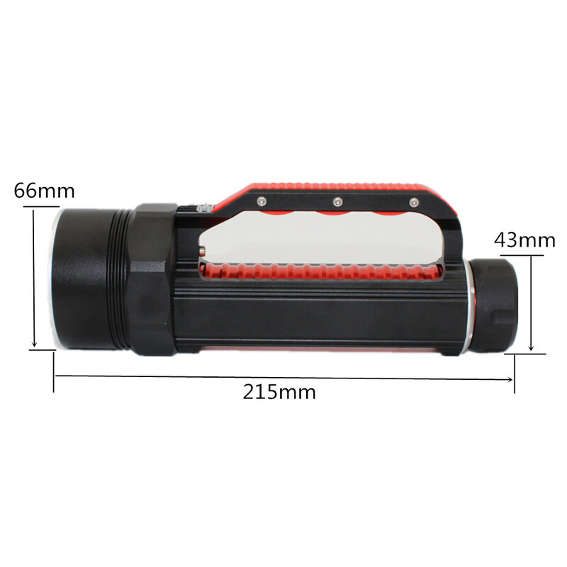 1800 лм 6 x УФ светодиодный фонарик для дайвинга Водонепроницаемый подводный ультрафиолетовый свет фонафонарь для подводного плавания лампа