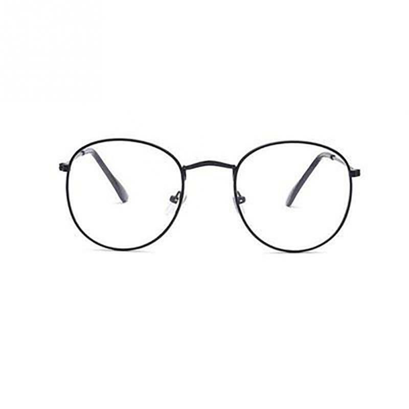 Vintage Occhiali Rotondi Cornice Retrò Femminile Del Progettista di Marca Gafas De Sol Occhiali Pianura Occhiali da Vista Occhiali Occhiali da Vista Occhiali
