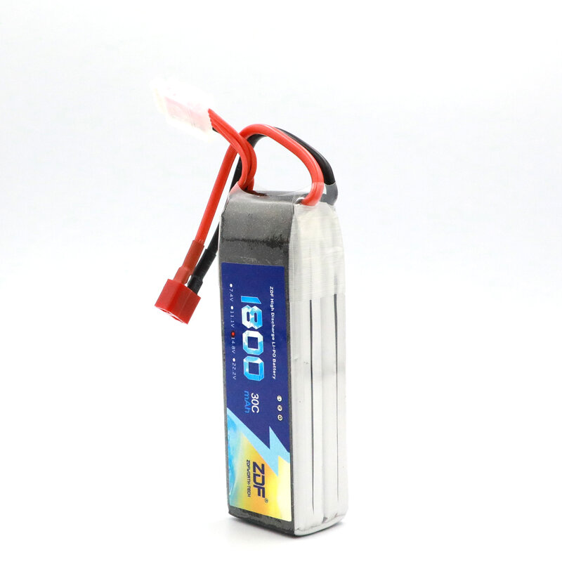 Zdf-bateria recarregável lipo, 14.8v, 1800mah, 30c, usb, plug xt60/t/ec5/xt90