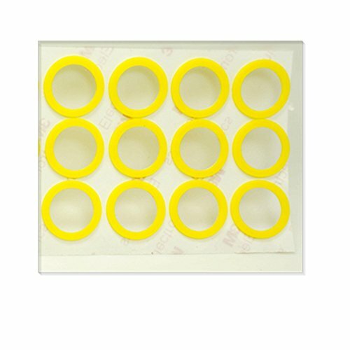 12Pcs * Eboyu Magicyoyo Jojo Siliconen Reactie Pads-Geel-Set Van 12 - Slim