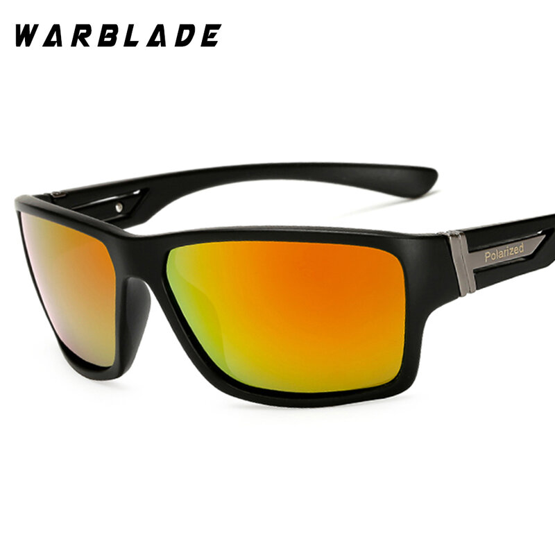 WarBLade-gafas de sol con visión nocturna para hombre, con protección UV400 lentes polarizadas, HD, color amarillo, W1821
