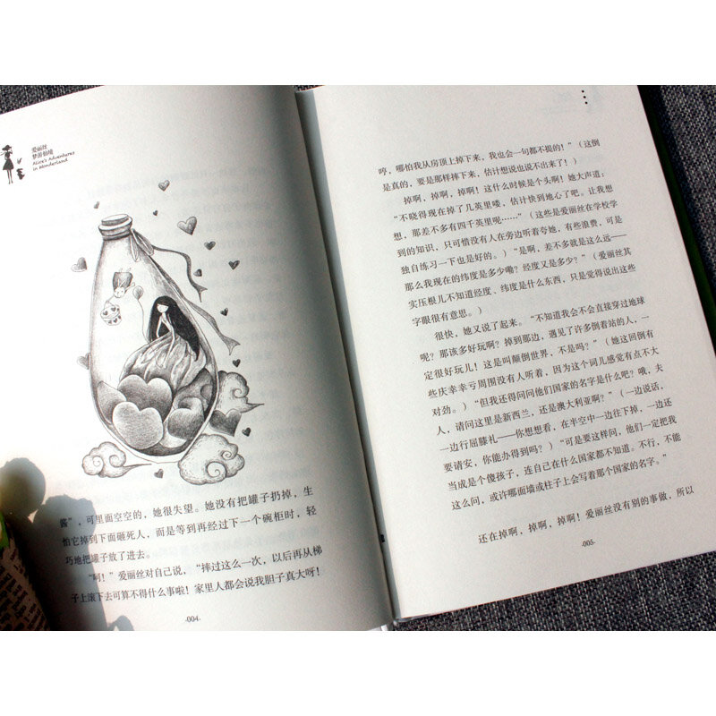 Baru Alice In Wonderland Buku Fiksi Sastra Anak-anak Novel Dongeng