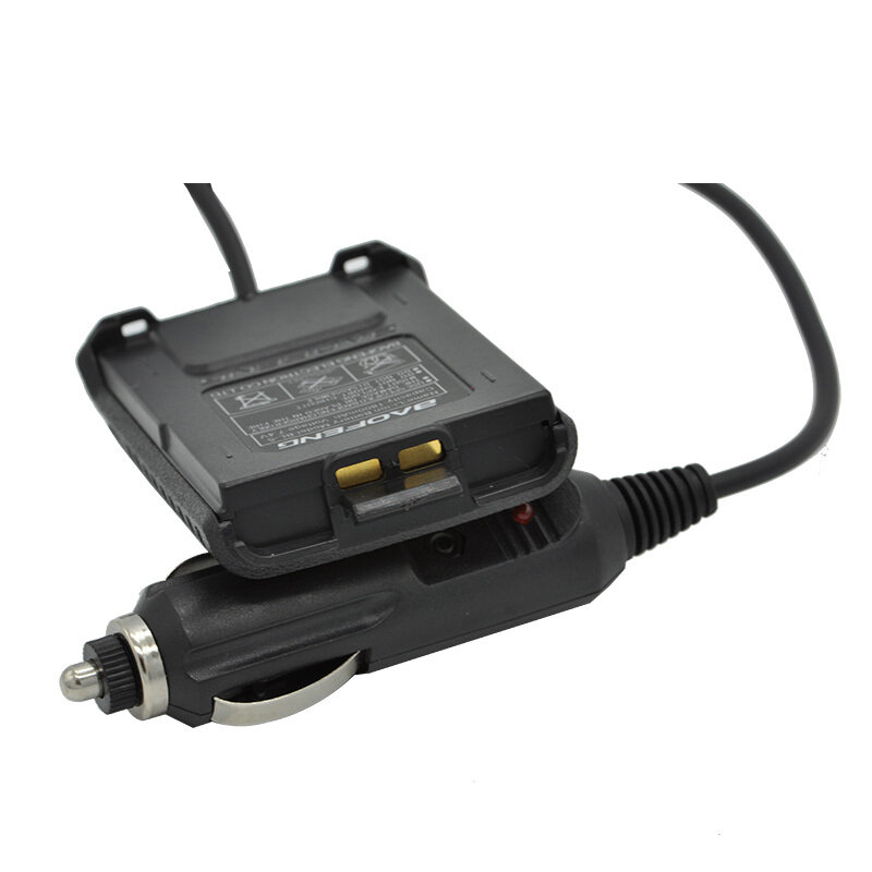 Baofeng-cargador de coche eliminador de batería de UV-5R, reemplazo de ranura de encendedor de coche para UV-5R, UV-5RE, Radio, walkie-talkie, accesorios