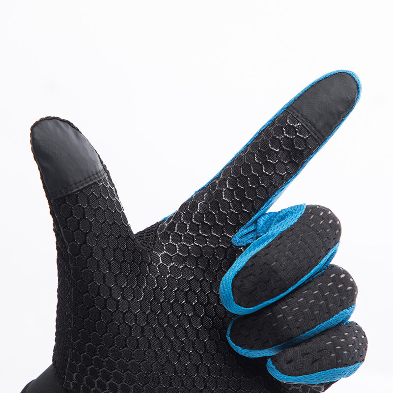 Guantes deportivos antideslizantes transpirables a prueba de viento Downhill Road guantes de ciclismo al aire libre dedo completo guantes bicicleta motociclismo D20