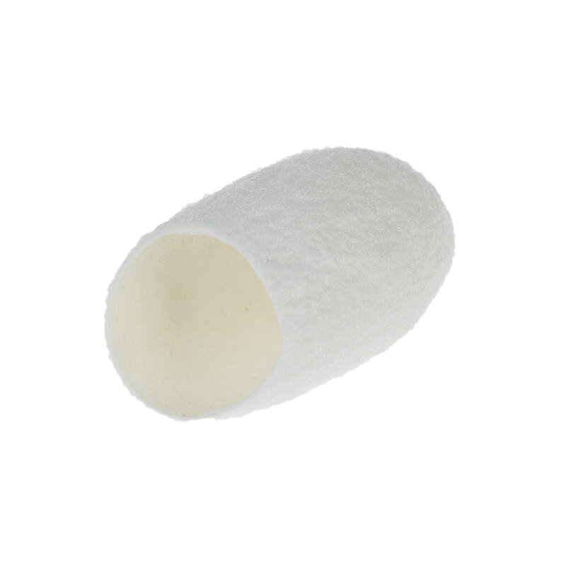 100 unids/set capullos de seda Natural orgánica bolas de gusano cuidado de la cara exfoliante purificador de acné Anti envejecimiento blanqueamiento gran oferta