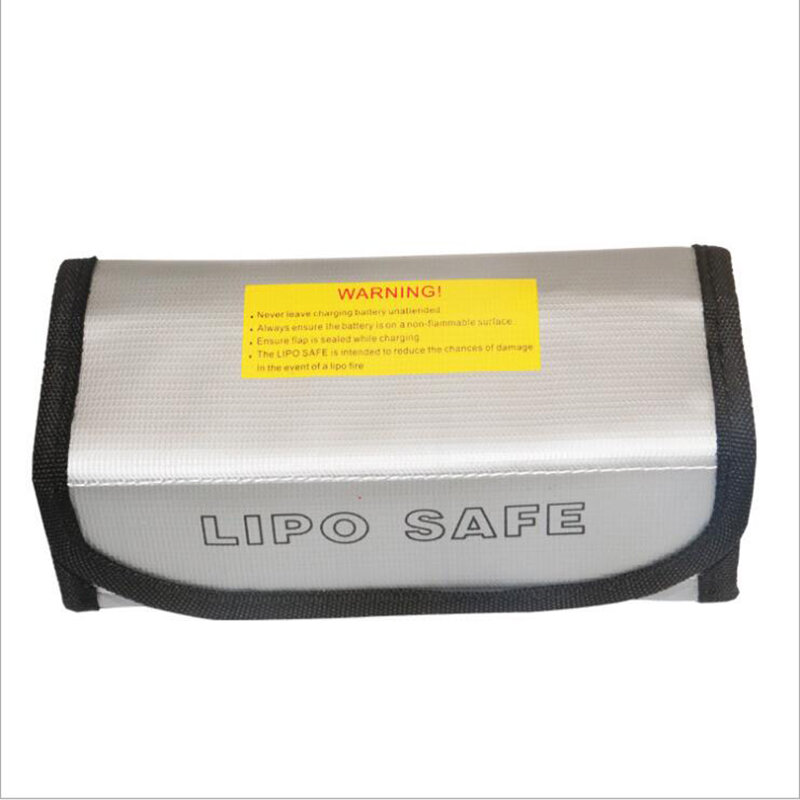 Новинка 18,5*7,5*6 см ZDF серебристый высококачественный Стекловолоконный RC LiPo защитный мешок для аккумулятора безопасный защитный мешок для зарядки