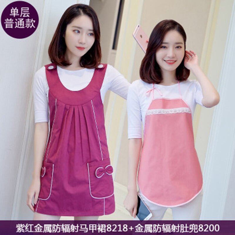 New fashion radiation suit maternity dress autumn and winter clothes to send apron wholesale pregnancy radiation suit
