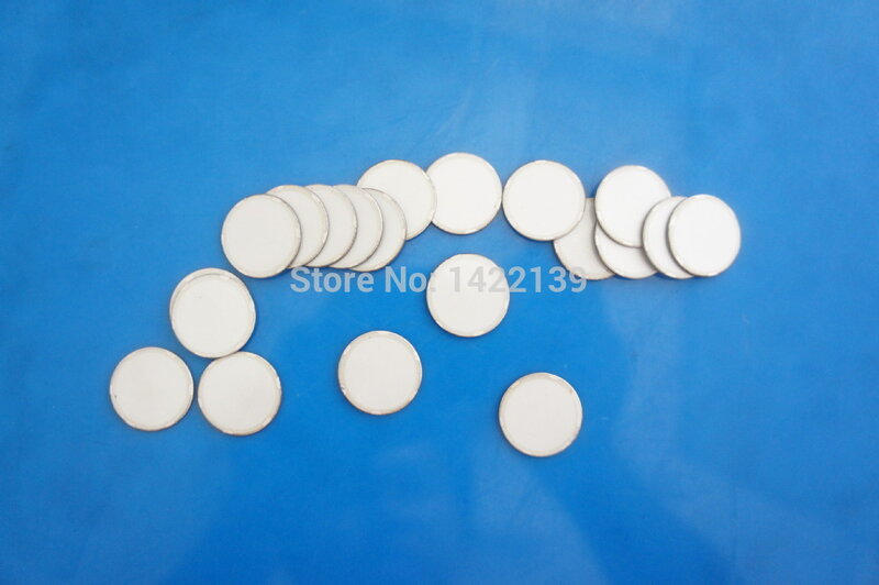 Discos de cerámica para fabricante de niebla ultrasónica, 20 unids/lote, para piezas de humidificador