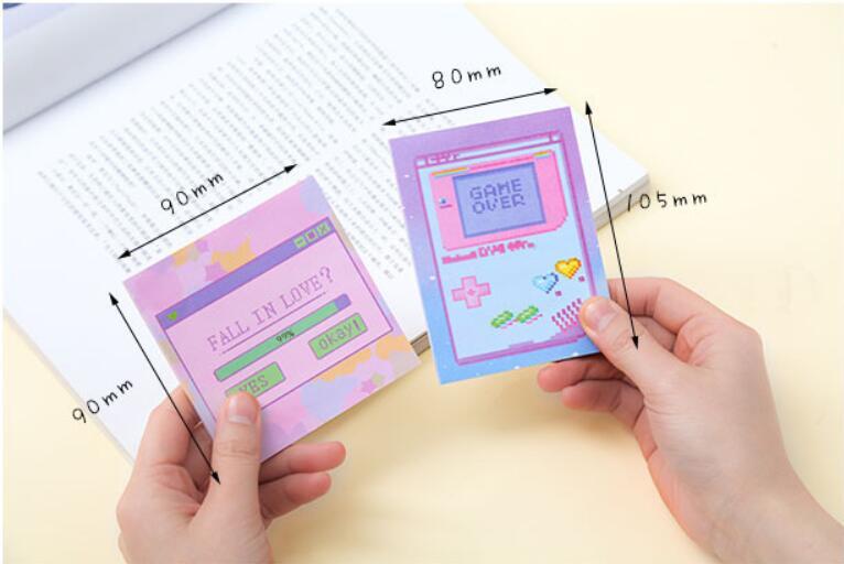 Creative Computer N Times Memo Pad Cute Portable Indexes Post Sticky Notes Bookmark Stationery Sticker School Supplies