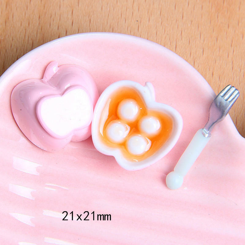 5pcs/lot Miniature Dollhouse 1:12 Mini Chinese Cuisine Pretend Food For Blyth Dollhouse Toys For Children