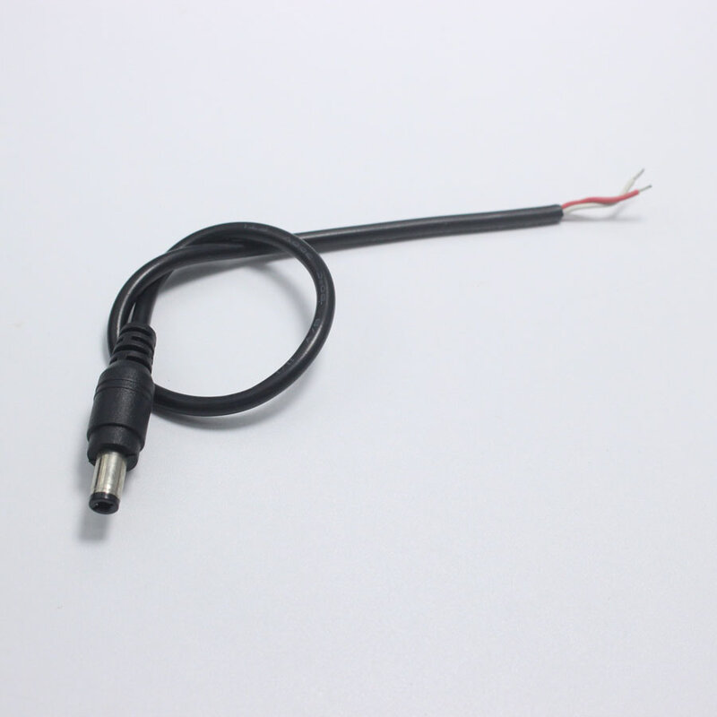 1pcs 5.5*2.5mm 2.5*2.1mm 4.8*1.7mm 4.0*1.7mm 3.5*1.35mm 2.5*0.7mm DC Power Plug with 30cm Cable Charging Connector