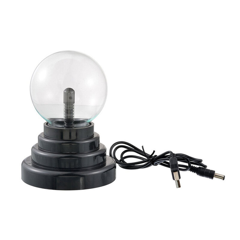 DONWEI magiczna kula plazmowa światła lampki nocne zasilany przez port USB błyskawica efekt lampa otoczenia dla dzieci urodziny boże narodzenie nowy rok prezent