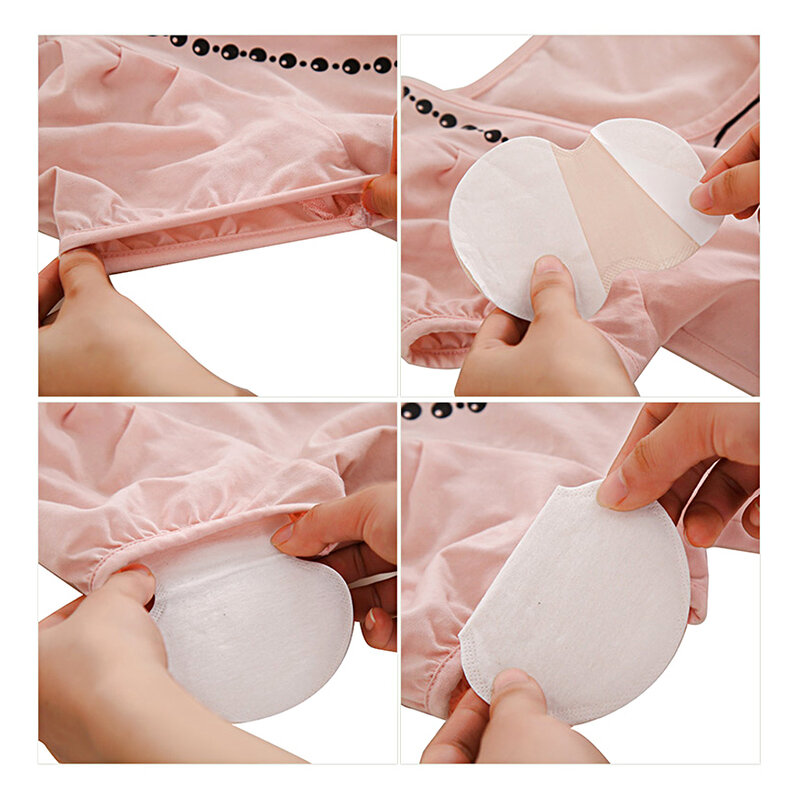 LAIKOU – coussinets anti-transpiration pour femmes, tampons sous-aisselles d'été, déodorants, autocollants pour robe vêtements, bouclier, coussinets anti-transpiration