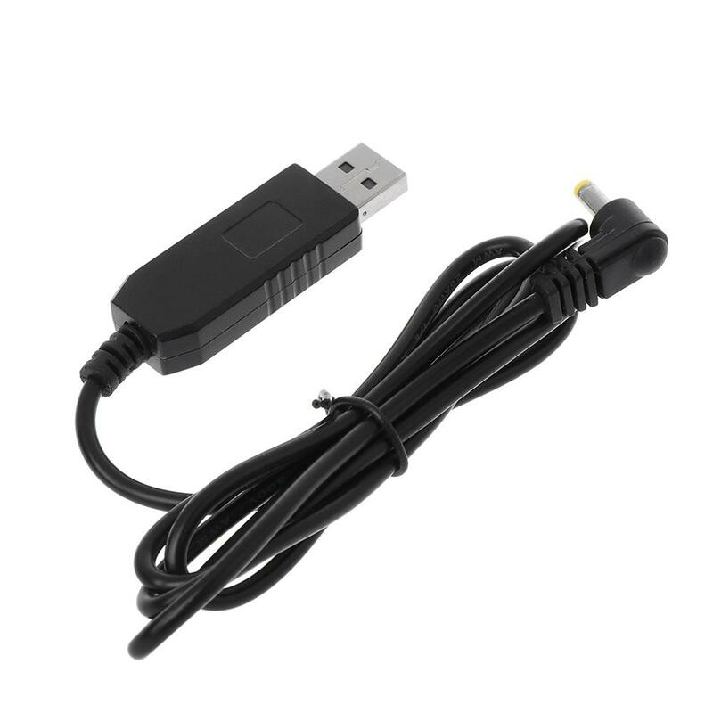 USB شاحن كابل مع مؤشر ضوء لارتفاع قدرة BaoFeng UV-5R تمديد بطارية BF-UVB3 زائد Batetery هام اسلكية تخاطب Ra