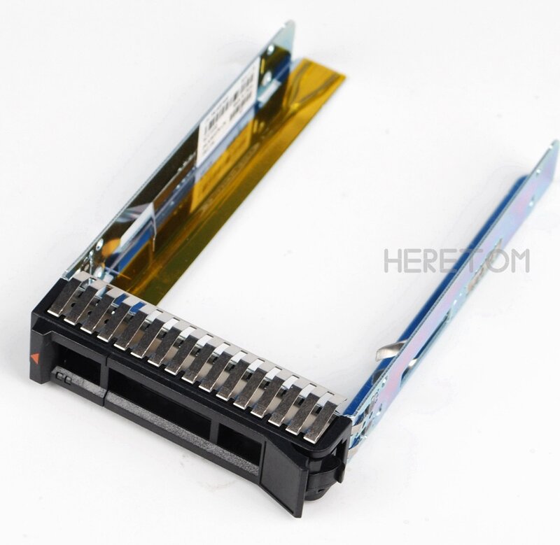 Heretom 10 قطعة 00E7600 L38552 2.5 "SAS SATA HDD القرص الصلب صينية العلبة زلاجة ل IBM X3850 X6 M6 X3650 M5 العلبة قوس