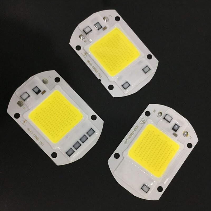 LED COB Chip No Need Driver 50W 30W 20W 110v-220V Input High Lumens Chip For DIY LED Floodlight Spotlight light beads