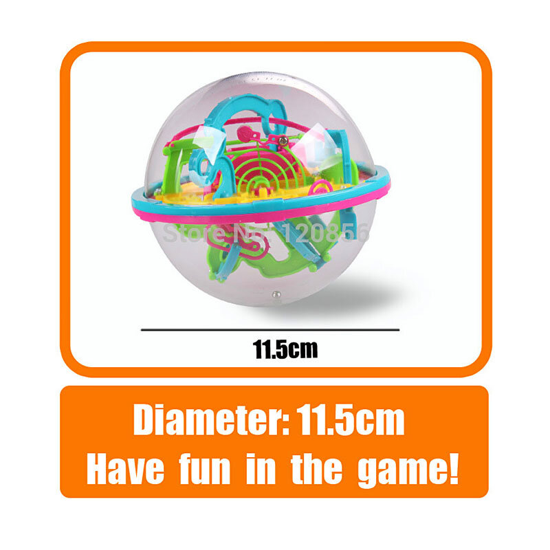 100 Steps 3D puzzle Ball Magic Intellect Ball with gift educational toys Puzzle Balance Logic Ability Game For Children adults