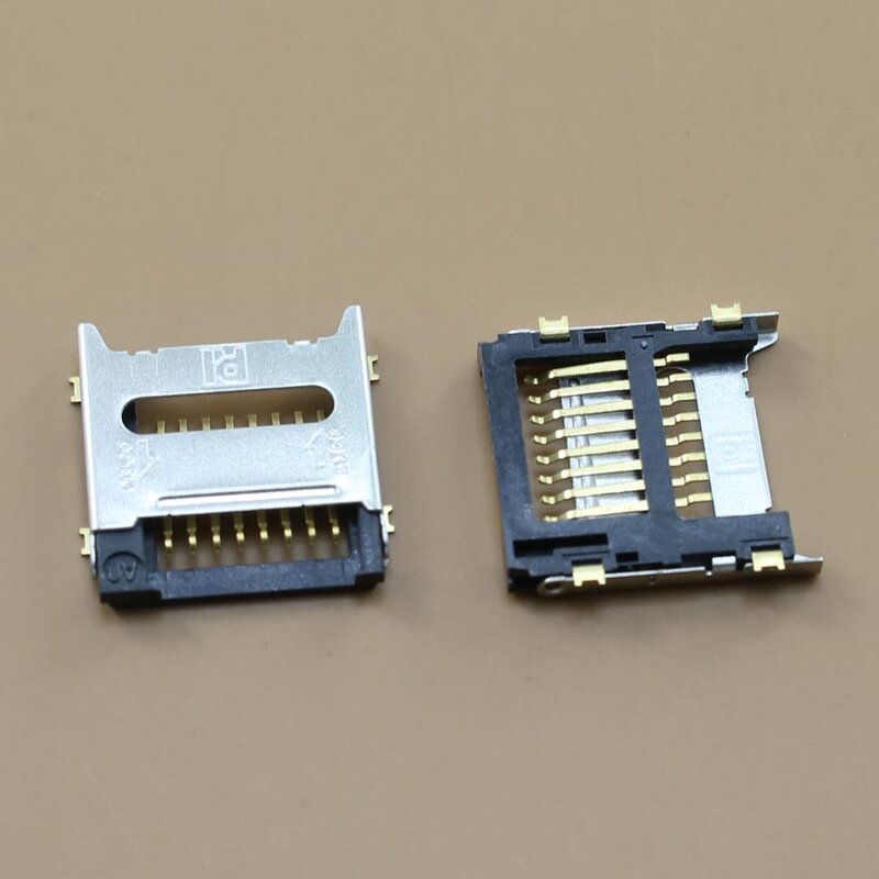 Yuxi-suporte para leitor de cartão micro sd + tf, conector com abertura de bandeja para celular.