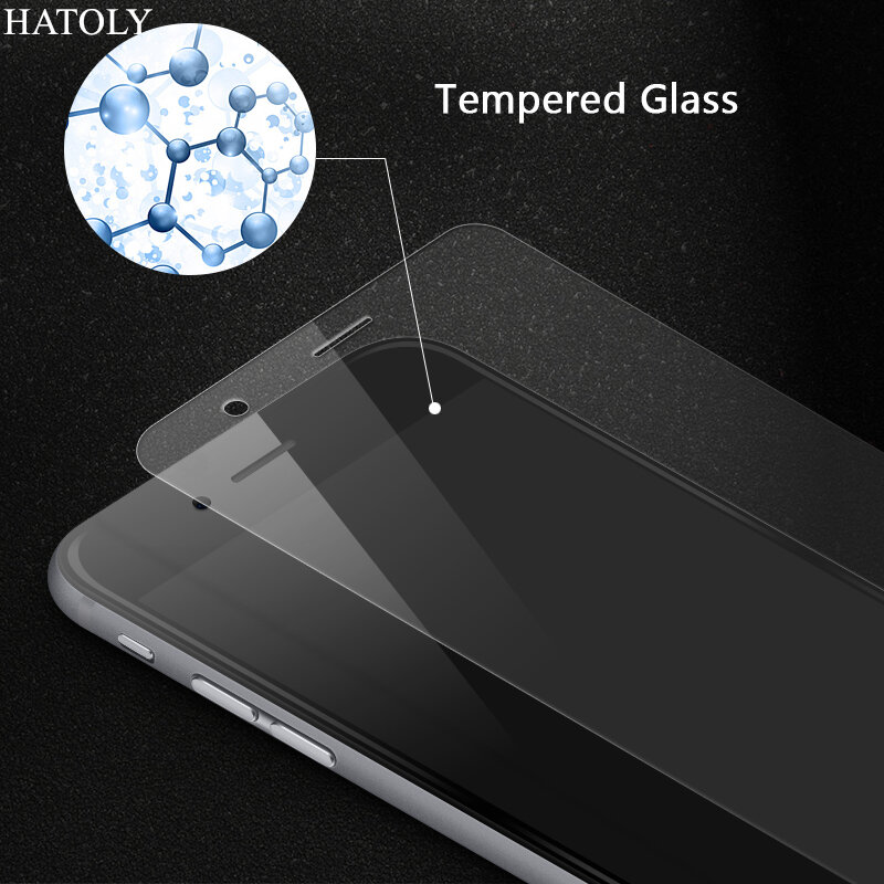 OPPO-Película de vidrio templado para teléfono móvil, Protector de pantalla con pegamento duro, HD, 2 piezas, Reno Z