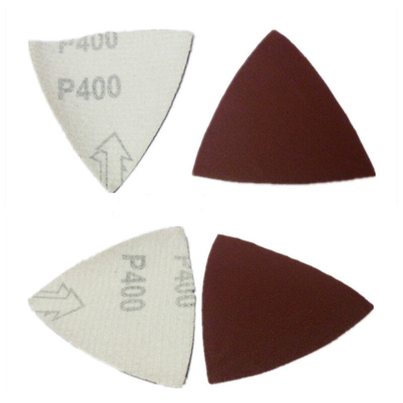Papier abrasif pour triangle, 80x80x80mm, 100 pièces par paquet