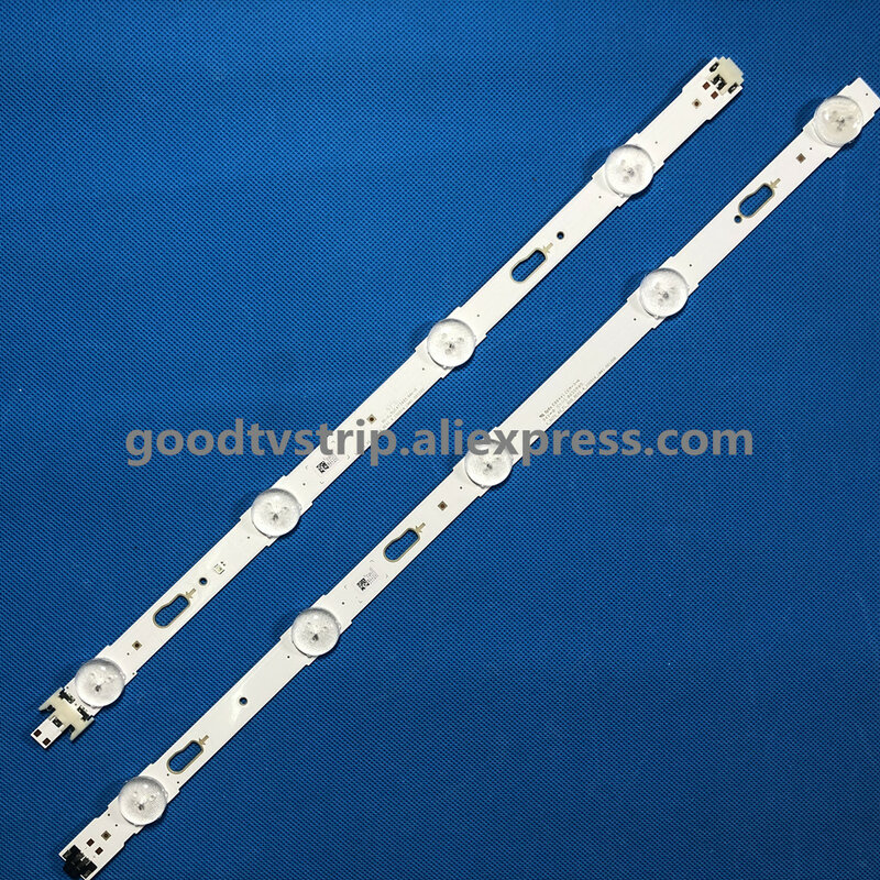 10 Buah Lampu Latar LED Strip untuk UE40JU6000K S-5U75-40-FL-R05 S-5U75-40-FL-L04 LM41-00120S LM41-00120R CY-GJ040HGLVDH