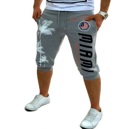zogaa mens casual shorts 2019 summer new Casual Fashion print hip hop shorts 5 colors streetwear men shorts joggers sweatpants