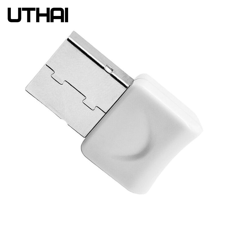 Uthai t04 usb 5.0 adaptador para computador pc ps4 mouse áudio bluetooth-compatível receber transmissor de áudio sem fio