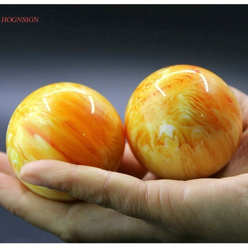 Натуральный каучук мяч для здоровья имитация Янтарь из воска мяч для фитнеса средняя и длинная жизнь мяч для игры