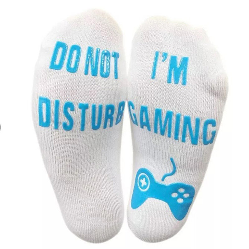 I am playing game socks dispensing non-slip family casual men's short socks