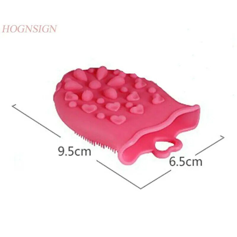 Baby Shampoo Brush To Head Silicone Body Massager Child Bath Shower Toiletries Bathing Skin Beauty Care Hot Sale