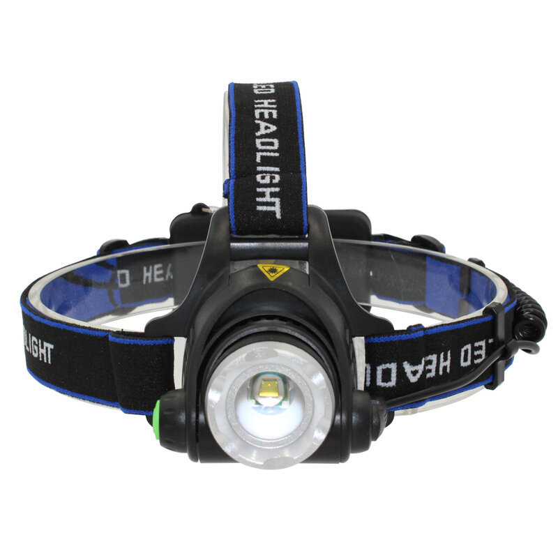 1200 lumenów latarka Zoomable XML-T6 LED Zoom reflektorów Head light lampa latarka latarka