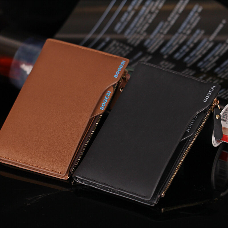 Purse Wallets for Men with Checkbook Holder Small Money Purses New Design Dollar Slim Purse Money Clip Wallet Coin Purse