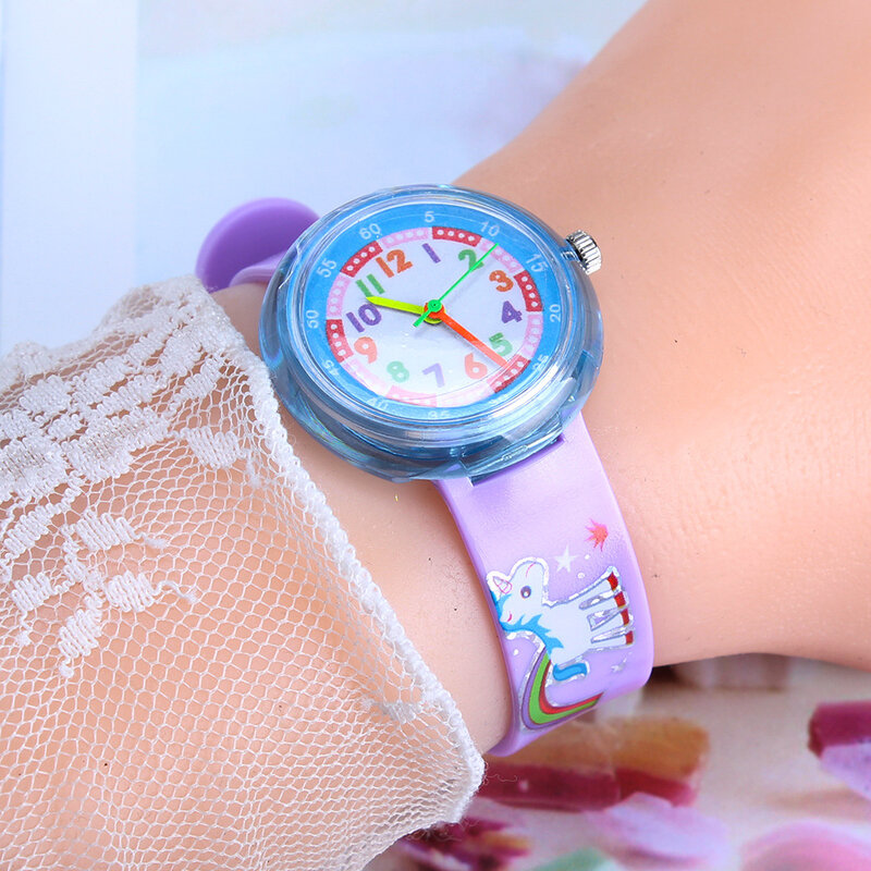 Nuovo orologio da studente del bambino del fumetto orologi casual per bambini bambini ragazze ragazzi regalo morbido silicone orologio per bambini braccialetto impermeabile