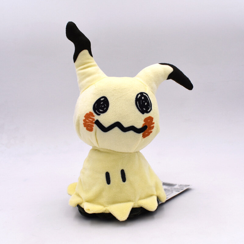 18-20cm Anime Litten Rowlet Popplio Alola Vulpix Mimikyu Plush Toy Sun Moon Starter Animal Doll For Kids Free Shipping