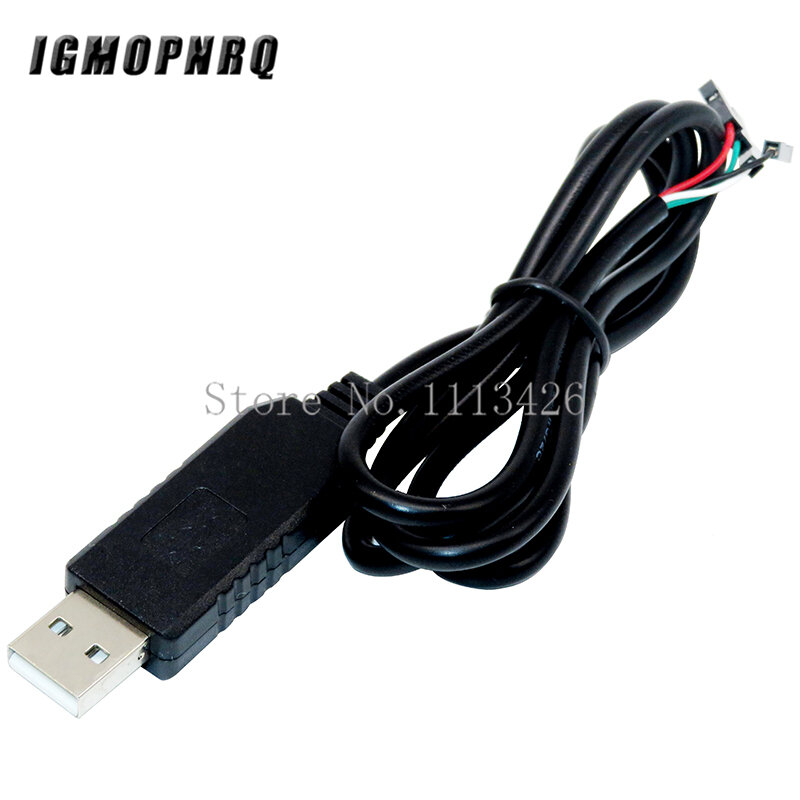 Módulo de Cable USB a UART TTL, convertidor RS232, 1 piezas, PL2303, PL2303HX, 4 p, 4 pines